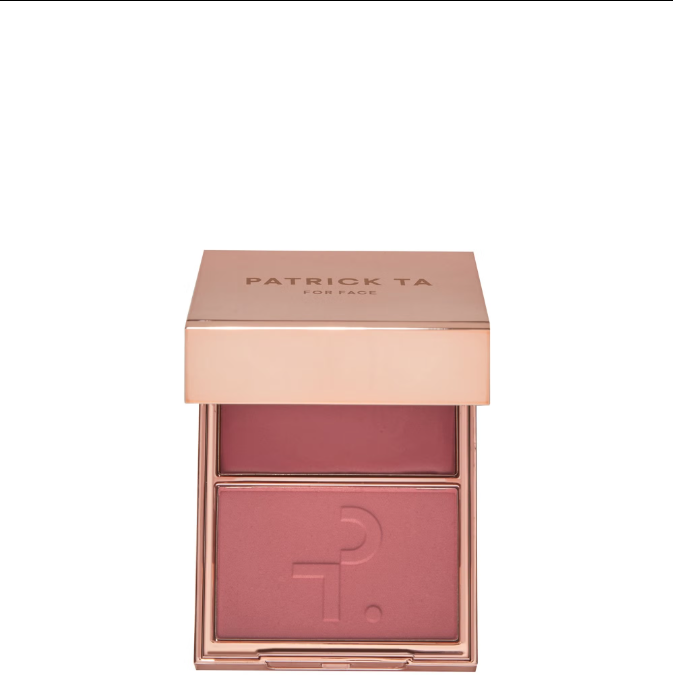 PATRICK TA Cream and Powder Blush Duo
